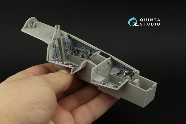 Quinta Studio QD32098 F-14A 3D-Printed &amp; coloured Interior on decal paper ( Trumpeter ) 1/32