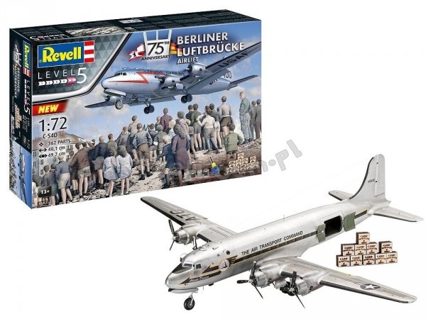 Revell 05652 75th Anniversary Berlin Airlift - Gift Set 1/72
