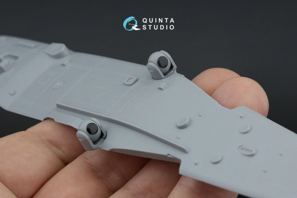 Quinta Studio QP48037 Ka-52 Optical elements for the Vitebsk protection complex (Zvezda) 1/48