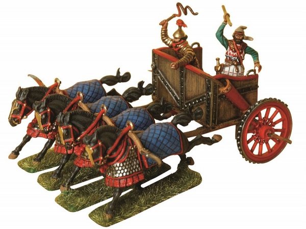 Zvezda 8008 Persian chariot and cavalry IV BC (1:72)
