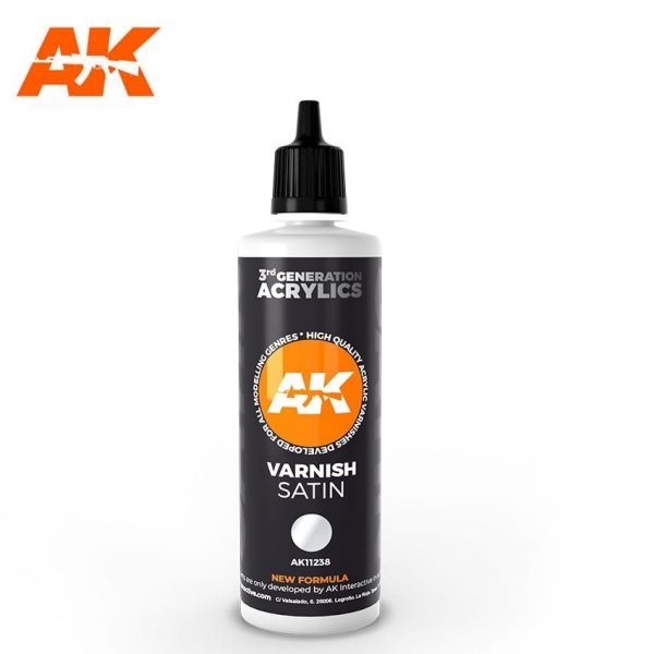 AK Interactive AK11238 VARNISH SATIN 100ML