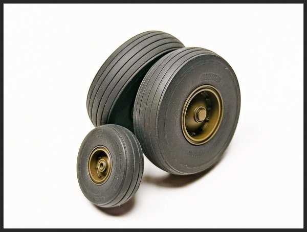 Clear Prop! CPA35002 CH-54A Tarhe wheels set for ICM kit 1/35