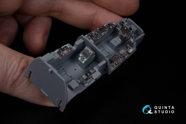 Quinta Studio QDS-48245 F-4EJ Kai 3D-Printed &amp; coloured Interior on decal paper (ZM SWS) (Small version) 1/48