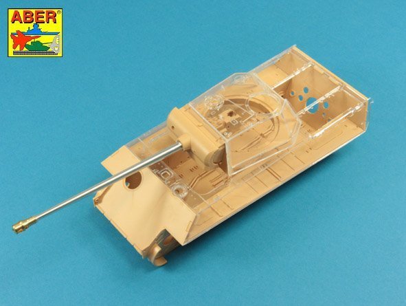 Aber 35L-246 7.5cm Barrel with Muzzle brake for Panther Ausf.G (For Rye Field Model) 1:35