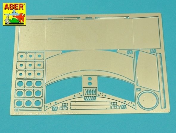 Aber 16140 Tiger I,E Tunezyjski z 501 Abt.- Turret pod / Zasobnik wieżowy 1/16