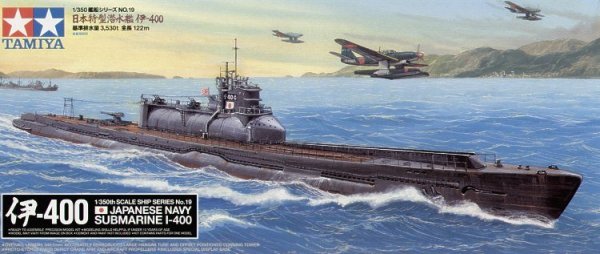 Tamiya 78019 Japanese Navy Submarine I-400 (1:350)