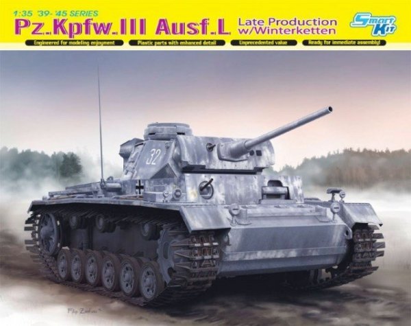 Dragon 6387 Pz.Kpfw.III Ausf.L Late Production w/Winterketten (1:35)