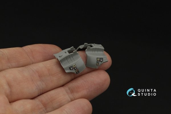 Quinta Studio QD48657 Hs 129B-2 3D-Printed &amp; coloured Interior on decal paper (Takom) 1/48