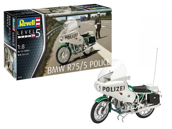 Revell 07940 BMW R75/5 Police 1/8