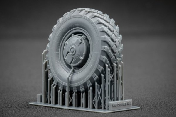 ScaleX WM 35015S GAZ Tiger V1 Sagged wheel set (for Meng) 1/35