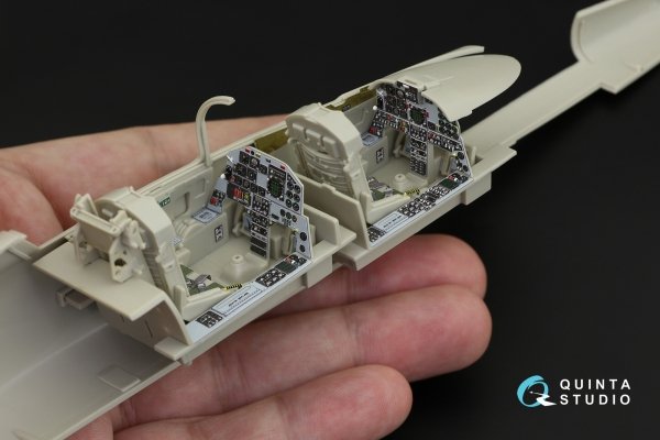 Quinta Studio QD32082 F-5F-2 3D-Printed coloured Interior on decal paper (KittyHawk) 1/32