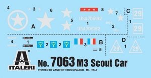 Italeri 7063 M3A1 Scout Car 1/72