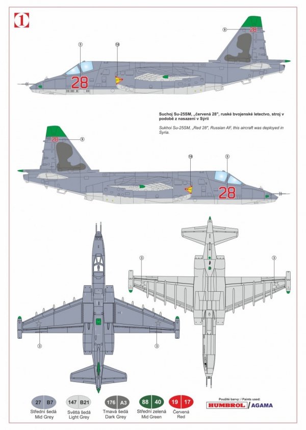 Kozavody Prostejov KPM4806 Su-25SM (1:48)