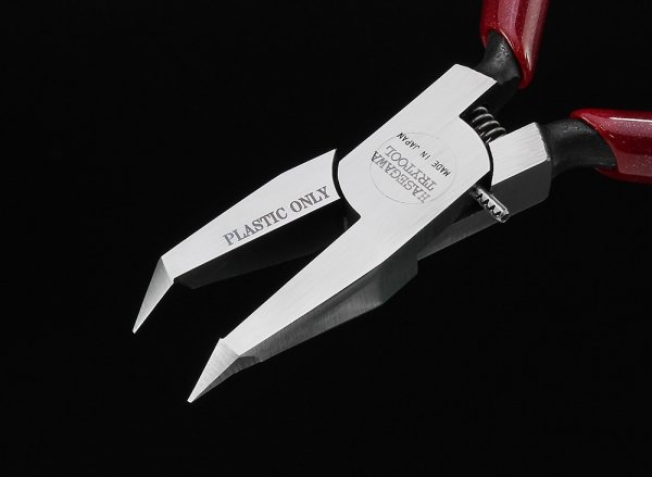 Hasegawa TT120 Nippers For Plastic Models (Precision Flat Blade)