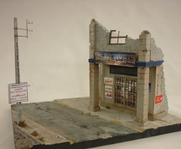RT-Diorama 35271 Diorama-Base: &quot;Streets of Baghdad&quot; 1/35