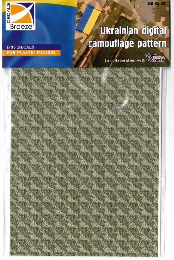 Breeze Decals 35-001 Ukrainian Digital Camouflage Pattern 1/35