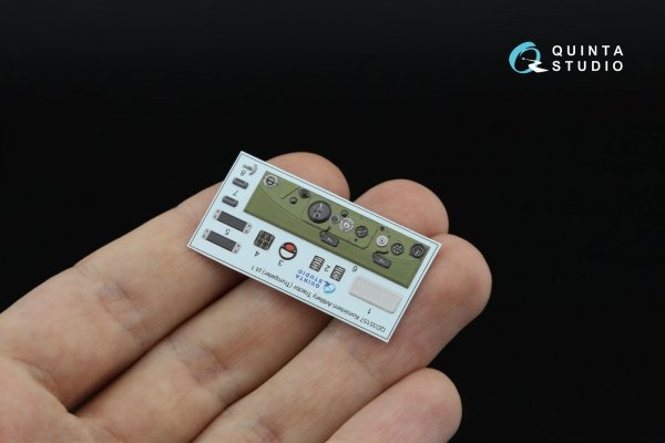 Quinta Studio QD+35157 Komintern Artillery Tractor 3D-Printed &amp; coloured Interior on decal paper (Trumpeter) (with 3D-printed resin parts) 1/35