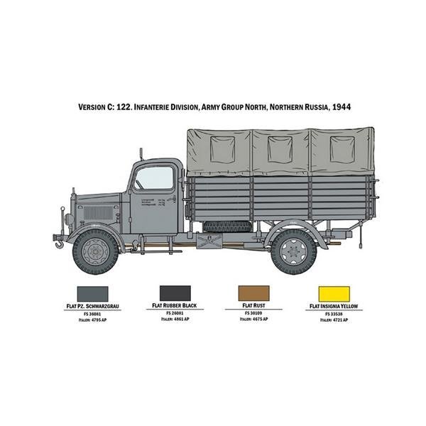 Italeri 6558 MERCEDES BENZ L3000 S 1/35