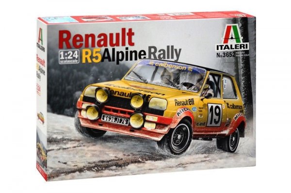 Italeri 3652 RENAULT R5 ALPINE RALLY (1:24)