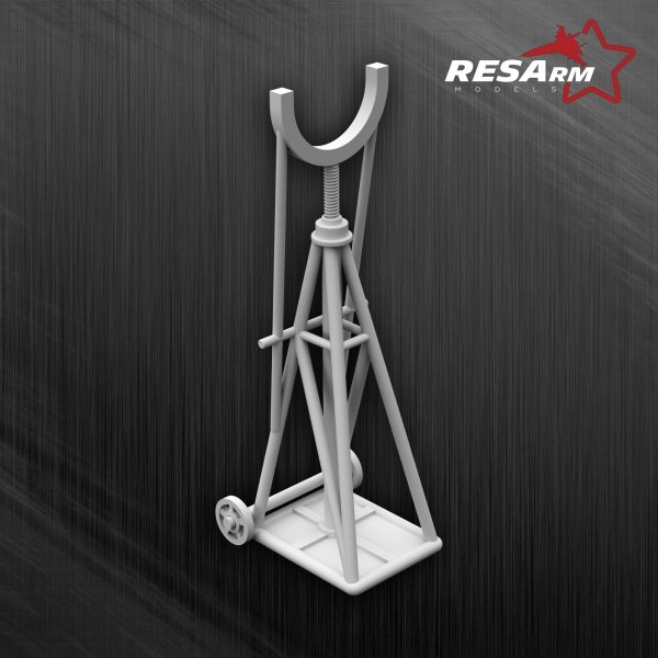 RESARM 48-05025 JACK STANDS LUFTWAFFE (3D resin printing) 1/48