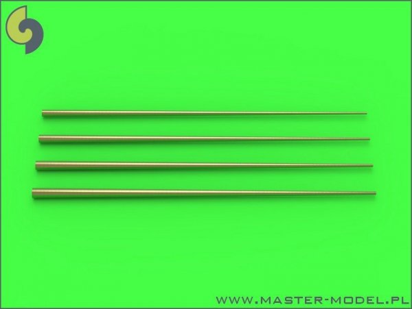 Master SM-350-090 Set of universal tapered masts No2 (length = 100mm each, diameters = 0,7/2,2mm; 0,8/2,5mm; 0,9/2,8mm; 1/3mm) 1:350
