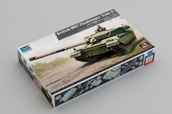 Trumpeter 09611 British MBT Challenger-1 (mk.3) 1/35