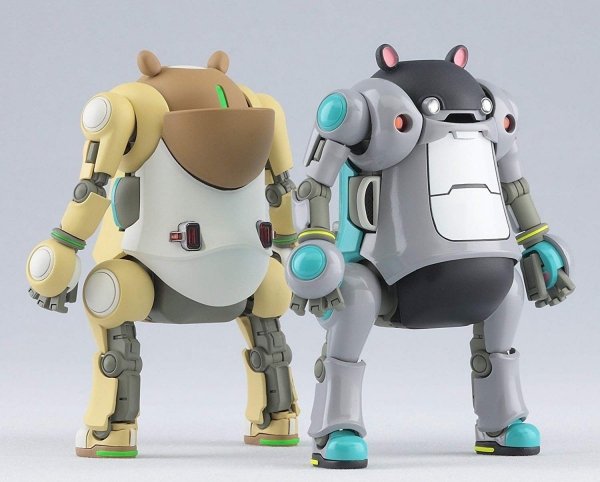 Hasegawa 64765 MechatroWeGo 11 RS Morino &amp; Ash 2 Set 1:35