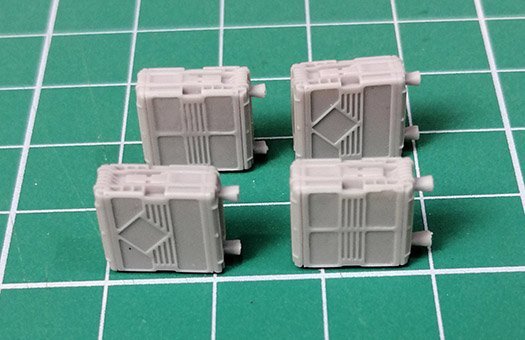 Eureka XXL E-077 — Case for Ammo 25mm (M2 / M3 Bradley CAV, LAV-25) 1/72