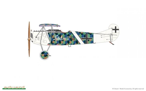 Eduard 70134 Fokker D. VII (Alb) 1/72