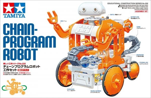 Tamiya 70232 Robot z napędem łańcuchowym (Chain-Program Robot)