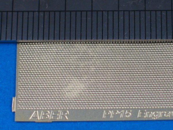 Aber PP15 Engrave plate (140 x 39 mm) - pattern 15