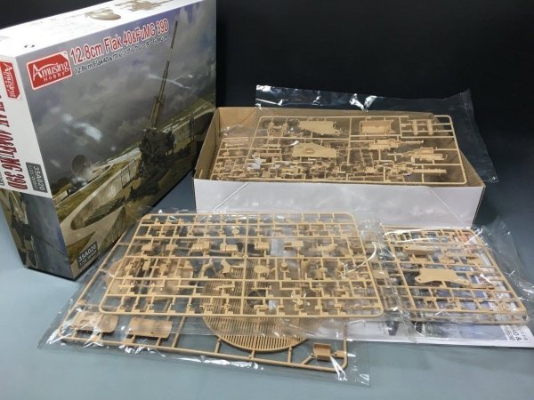 Amusing Hobby 35A020 12.8cm Flak 40 &amp; FuMG 39D (1:35)