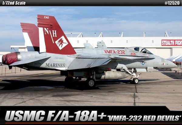 Academy 12520 USMC F/A-18 VMFA-232 RED DEVILS (1:72)