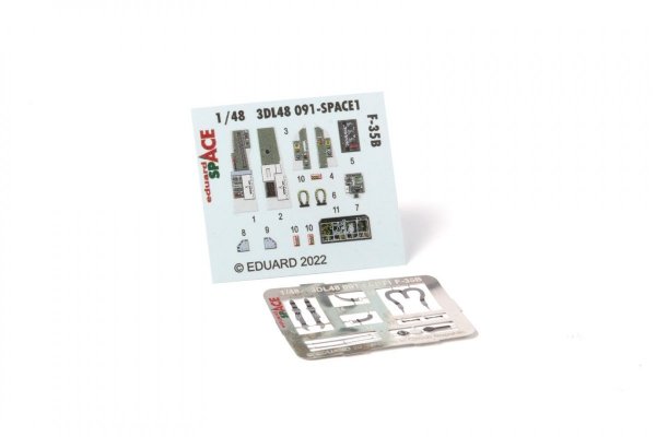 Eduard 3DL48091 F-35B SPACE ITALERI 1/48