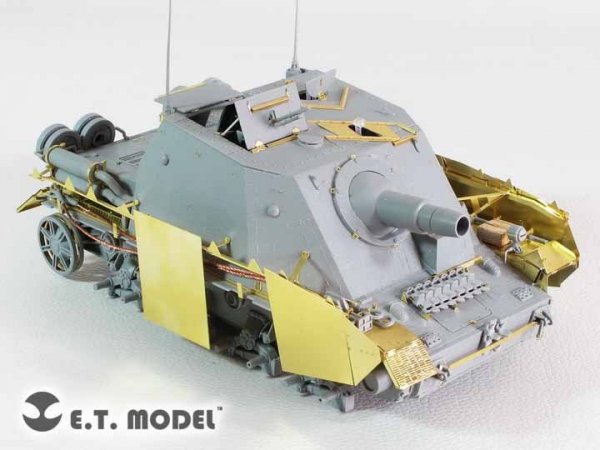 E.T. Model E35-233 WWII German Stu.Pz.IV&quot;Brummbar&quot; Schurzen（Mid Production) (For DRAGON Smart Kit) (1:35)