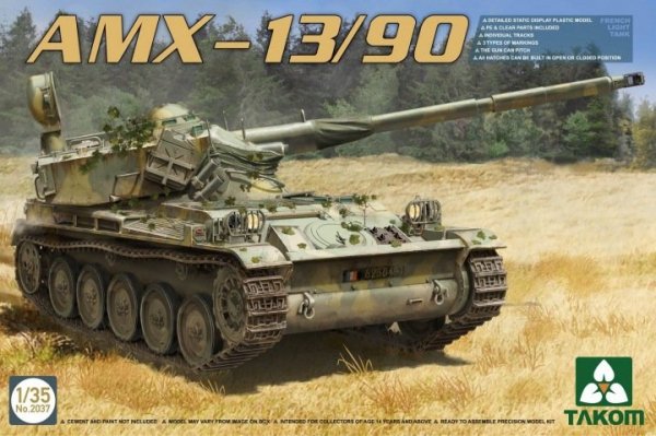 Takom 2037 AMX-13/90 French Light Tank