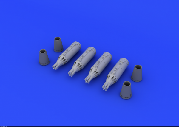 Eduard 672189 UB-16 rocket launchers for MiG-21 EDUARD 1/72