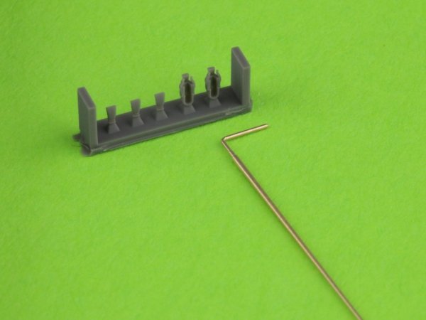 Master GM-72-017 German WWII folding 2m rod antenna (for early PzKpfw II-IV) (1pc) 1/72