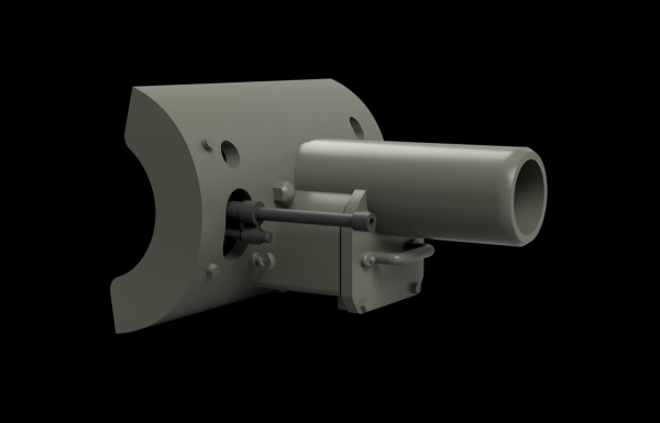 Panzer Art GB35-158 K-20 Gun barrel for Soviet T-26&amp;BT-5/7 tanks and armored cars BA-6/10 (Early pattern) 1/35