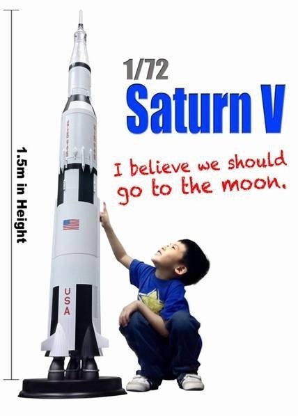 Dragon 50388 Apollo XI Saturn V 1/72