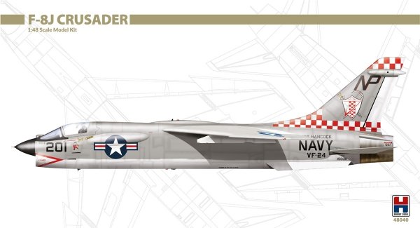 Hobby 2000 48040 F-8J Crusader