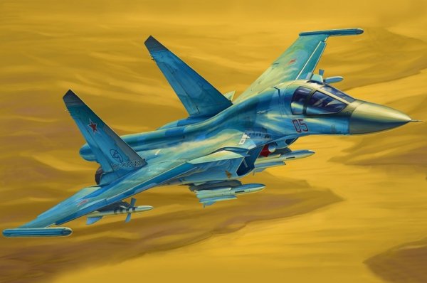 Hobby Boss 81756 Russian Su-34 Fullback Fighter-Bomber 1/48