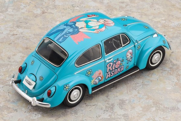 Hasegawa SP665-52465 Volkswagen Beetle Type 1 (1966) "Rio Asaka" w/ Figure 1/24