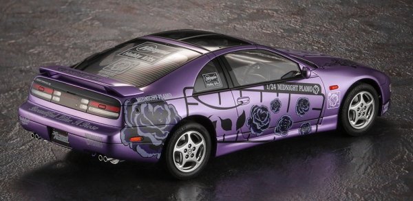 Hasegawa SP671-52471 Nissan Fairlady Z (Z32) Version R Twin Turbo 2by2 "Midnight Plamo" Tokyo Xtreme Racer 1/24