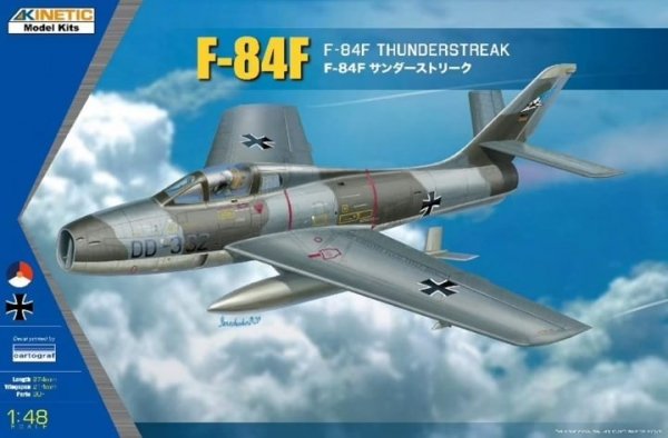 Kinetic K48068 F-84F Thunderstreak 1/48