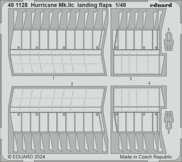 Eduard 481128 Hurricane Mk. IIc landing flaps HOBBY BOSS 1/48