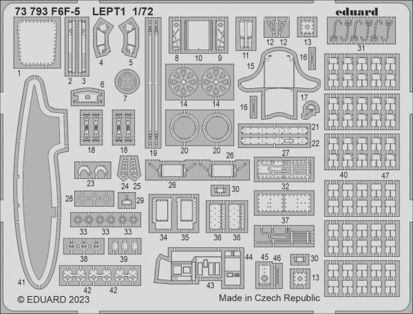 Eduard 73793 F6F-5 EDUARD 1/72