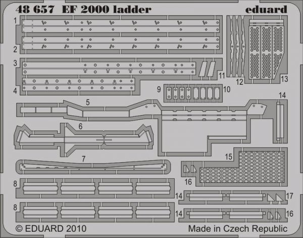 Eduard 48657 EF-2000 ladder 1/48 Italeri Revell