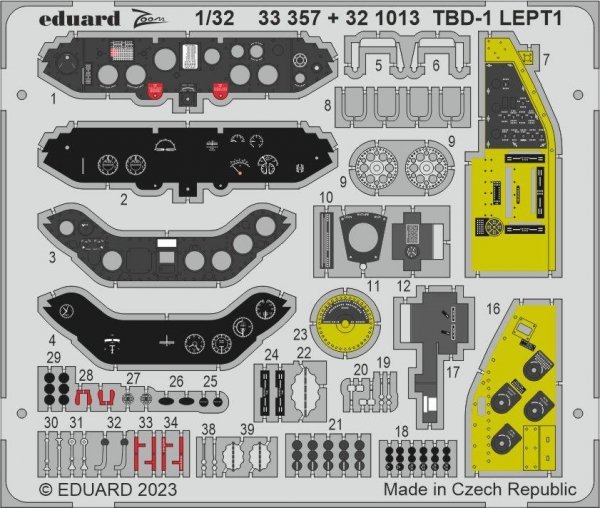 Eduard BIG33157 TBD-1 TRUMPETER 1/32 