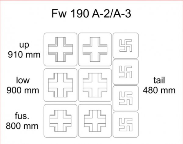 Omask 24001 Fw 190 A-2/A-3 1/48